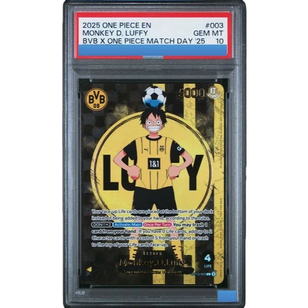 Proxy 2026 ONE PIECE PROMOS #055 MONKEY D. LUFFY COLL BASKETBALL: US VOYAGE P-055 Authentication Grading 10 Collection Game Card